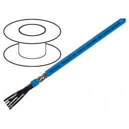 Cablu Ecranat 4x1mm² PVC Cupru Cositorit | Electronic-mag.ro | Componente Electronice