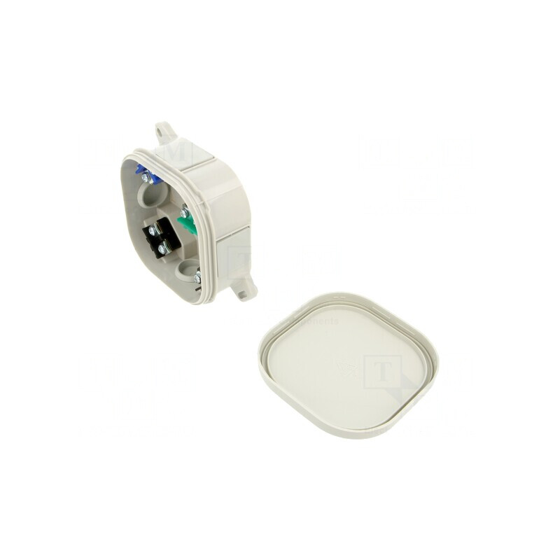 Cutie de Conexiuni pentru Perete 92x92x44mm | Electronic-mag.ro | Componente Electronice
