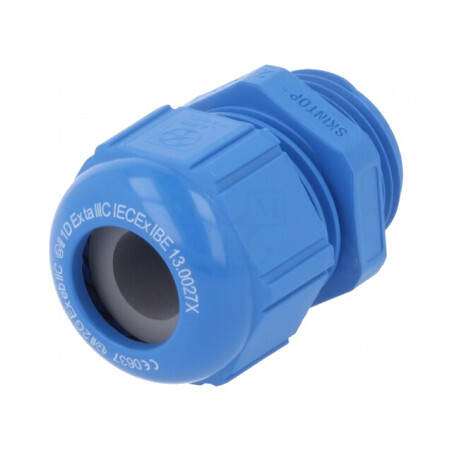 Garnitură Etanșare Poliamidă Albastră M20 IP68 | Electronic-mag.ro | Componente Electronice