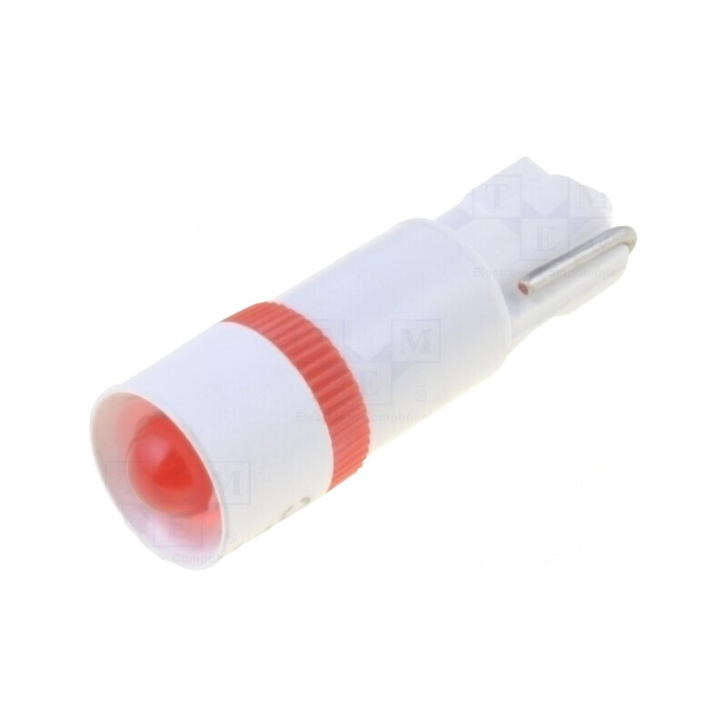 Lampă de control LED 6VDC roșie Ø5,6mm | Electronic-mag.ro | Componente Electronice
