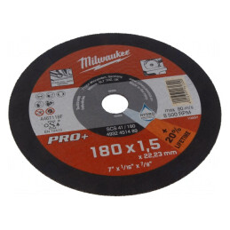 Disc de tăiere 180mm 22,2mm 1,5mm | Electronic-mag.ro | Componente Electronice