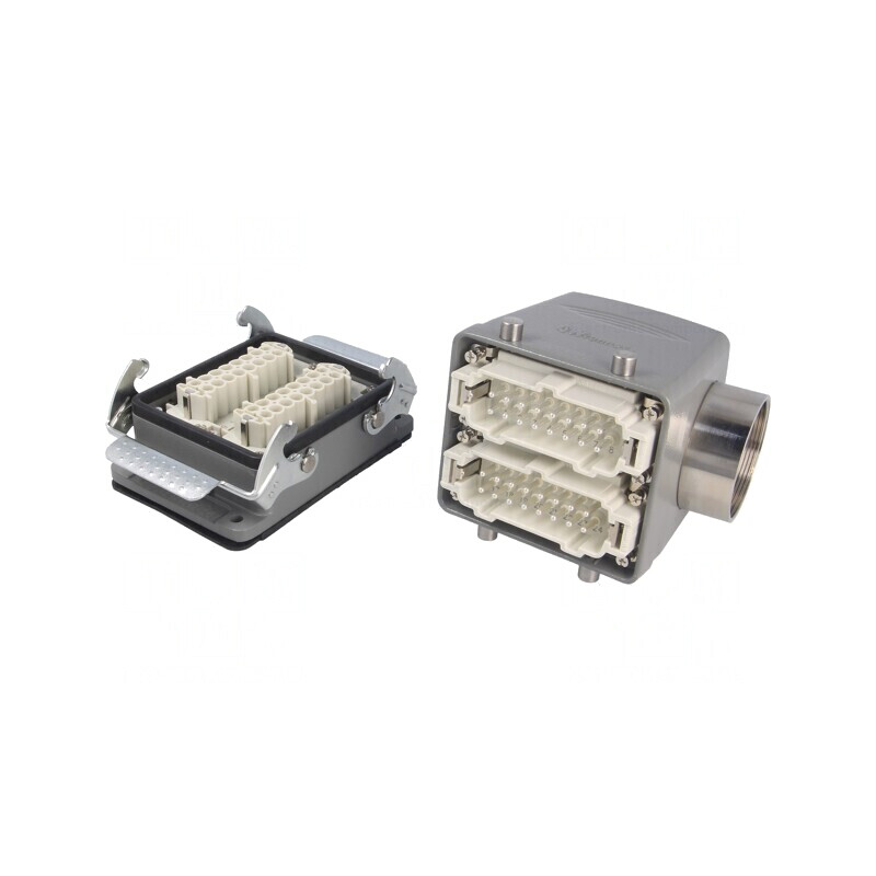 Conector HDC Tată Mamă 32 PIN fără Garnitură Metalică | Electronic-mag.ro | Componente Electronice