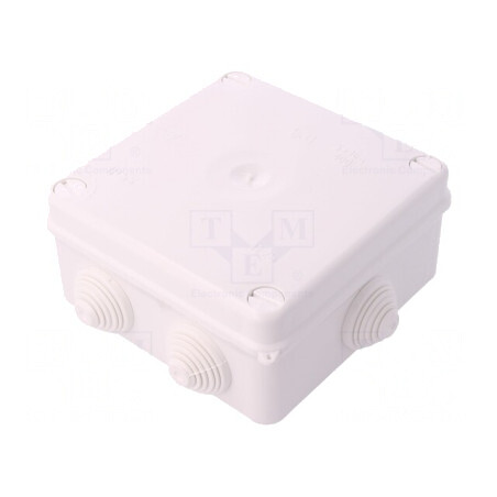 Cutie de Conexiuni pentru Perete 133x133x64mm | Electronic-mag.ro | Componente Electronice