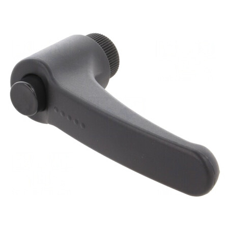 Manetă franceză neagră 20mm 78mm | Electronic-mag.ro | Componente Electronice