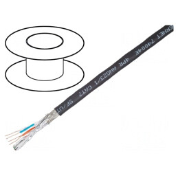 Cablu Ethernet Industrial S/FTP 23AWG PVC | Electronic-mag.ro | Componente Electronice