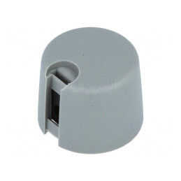 Buton Rotativ Gri cu Indicator Plastic 4mm Ø20x16mm | Electronic-mag.ro | Componente Electronice