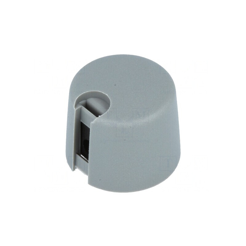 Buton Rotativ Gri cu Indicator Plastic 4mm Ø20x16mm | Electronic-mag.ro | Componente Electronice