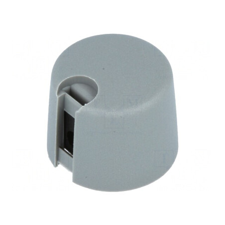 Buton Rotativ Gri cu Indicator Plastic 4mm Ø20x16mm | Electronic-mag.ro | Componente Electronice