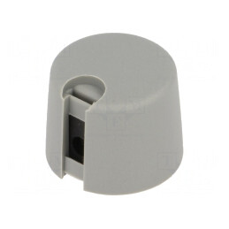 Buton Rotativ Gri cu Indicator 6mm | Electronic-mag.ro | Componente Electronice