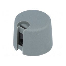 Buton Rotativ Gri cu Indicator 20x16mm | Electronic-mag.ro | Componente Electronice