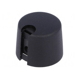 Buton rotativ cu indicator plastic 6,35mm 20x16mm | Electronic-mag.ro | Componente Electronice