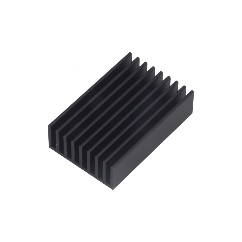 Radiator extrudat cu aripioare negru 50mm x 33mm x 14mm | Electronic-mag.ro | Componente Electronice Radiator extrudat cu aripioare negru 50mm x 33mm x 14mm | Electronic-mag.ro | Componente Electronice