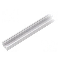 Profil Aluminiu LED Alb 1m de Suprafață | Electronic-mag.ro | Componente Electronice