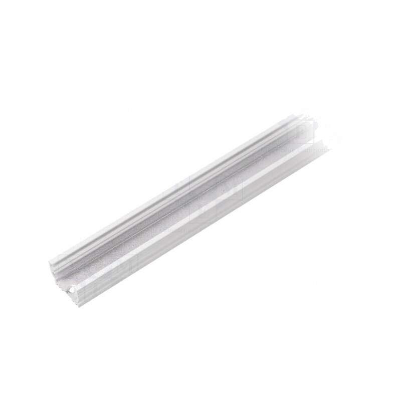 Profil Aluminiu LED Alb 1m de Suprafață | Electronic-mag.ro | Componente Electronice