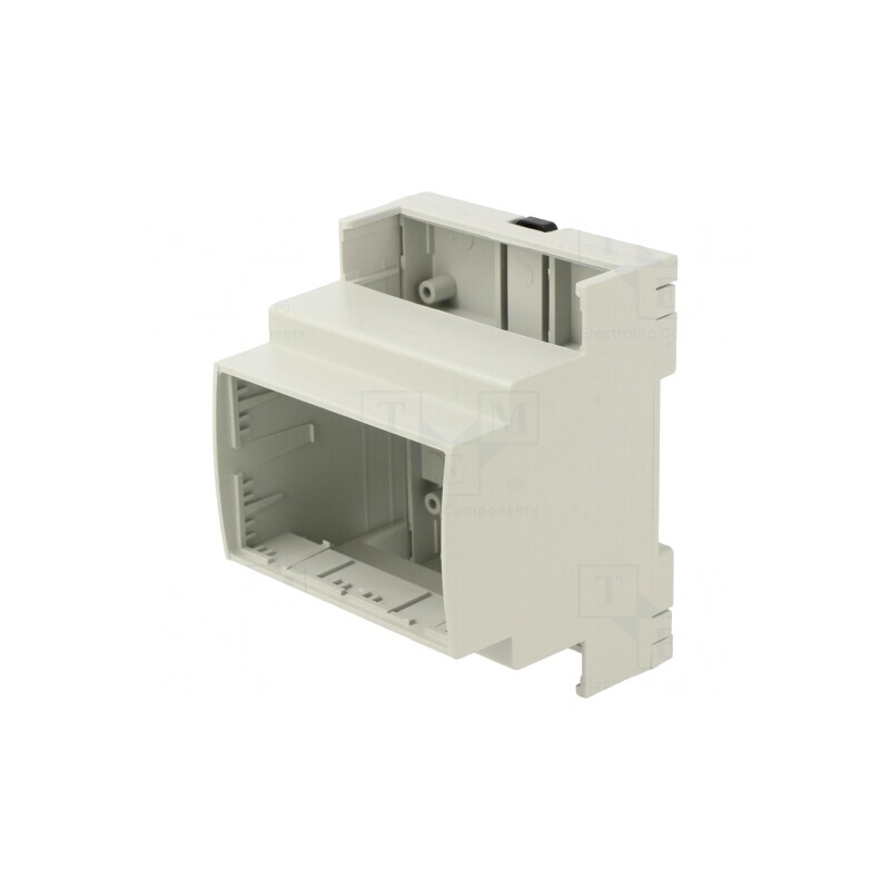 Carcasă pentru șină DIN ABS gri 71x89x65mm | Electronic-mag.ro | Componente Electronice Carcasă pentru șină DIN ABS gri 71x89x65mm | Electronic-mag.ro | Componente Electronice
