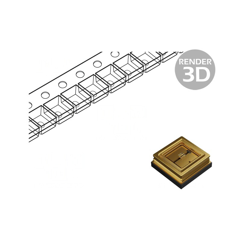 LED UV-C 120° 80mA 800mW 270-280nm SMD