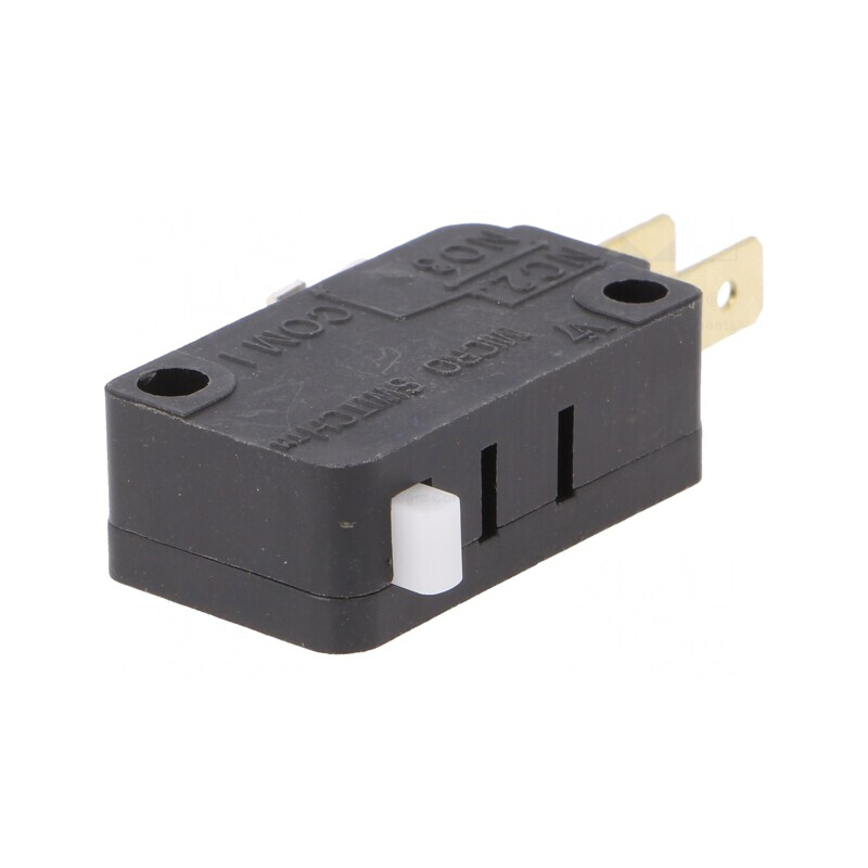 Microîntrerupător SPDT Snap Action 11A 125VAC fără manetă | Electronic-mag.ro | Componente Electronice