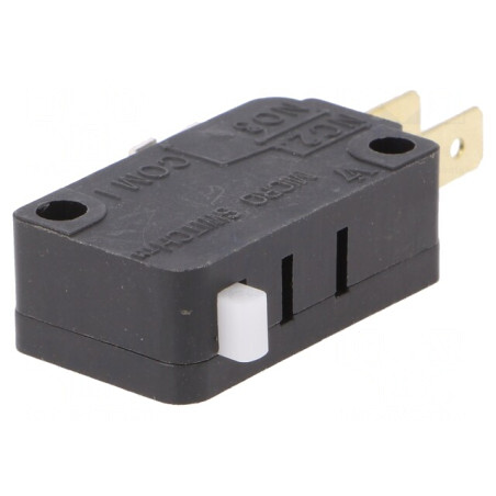 Microîntrerupător SPDT Snap Action 11A 125VAC fără manetă | Electronic-mag.ro | Componente Electronice