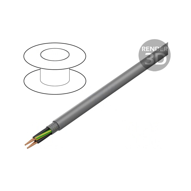 Cablu Ecranat HMH-C 4G1mm2 Cupru Cositorit | Electronic-mag.ro | Componente Electronice Cablu Ecranat HMH-C 4G1mm2 Cupru Cositorit | Electronic-mag.ro | Componente Electronice