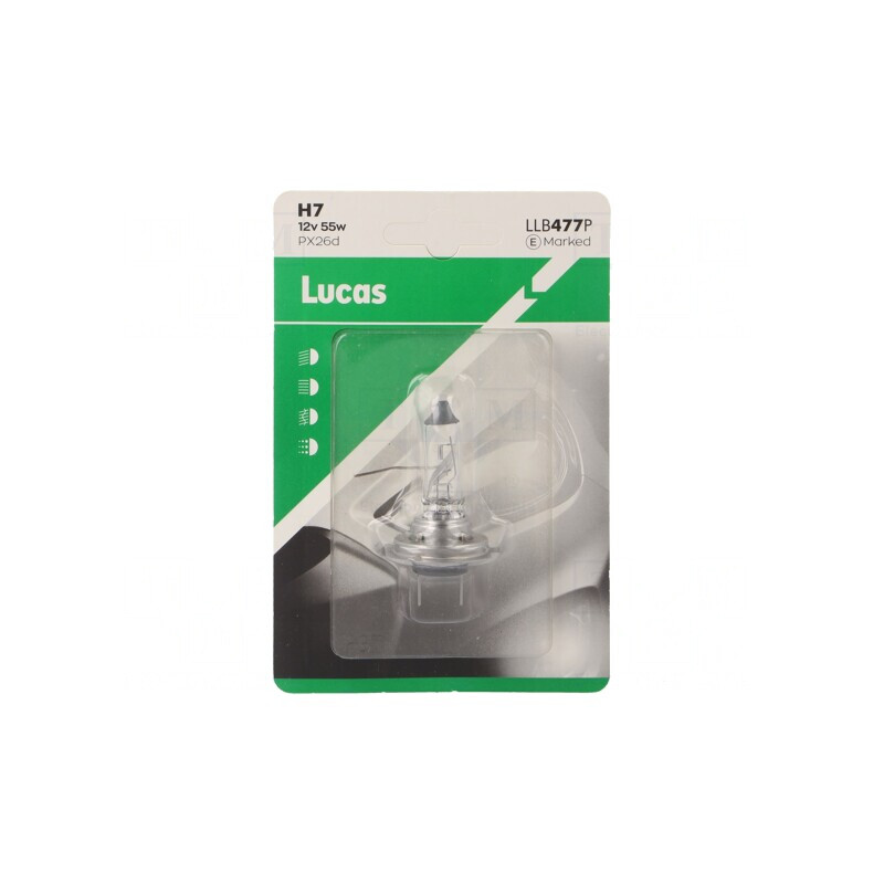Bec Auto H7 PX26d 12V 55W Transparent | Electronic-mag.ro | Componente Electronice