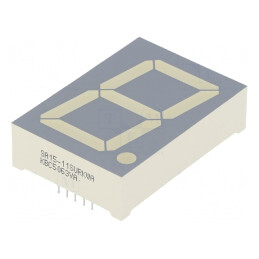 Afişaj LED 7 Segmente 38,1mm Roşu | Electronic-mag.ro | Componente Electronice