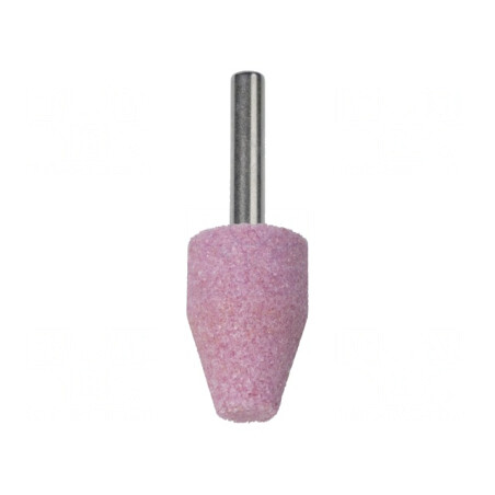 Piatră de Șlefuit Conică 10-20mm cu Tijă 6mm | Electronic-mag.ro | Componente Electronice
