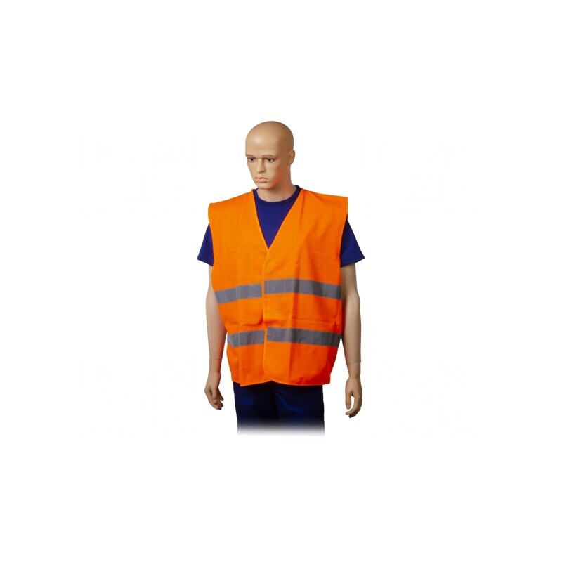 Vestă Reflectorizantă Portocalie L cu Arici | Electronic-mag.ro | Componente Electronice
