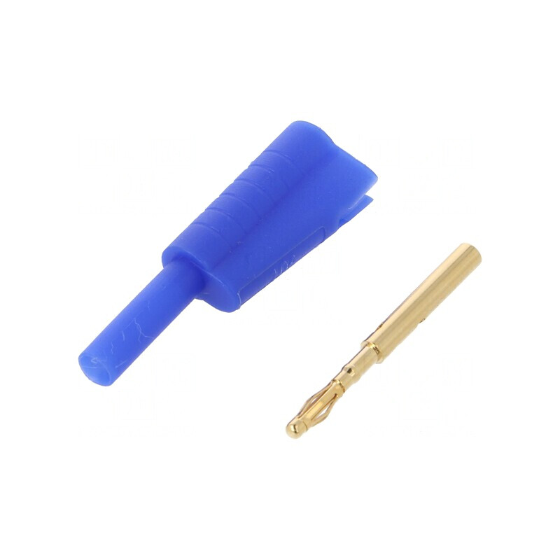 Mufă Banană 2mm 10A Albastră Lipită | Electronic-mag.ro | Componente Electronice Mufă Banană 2mm 10A Albastră Lipită | Electronic-mag.ro | Componente Electronice