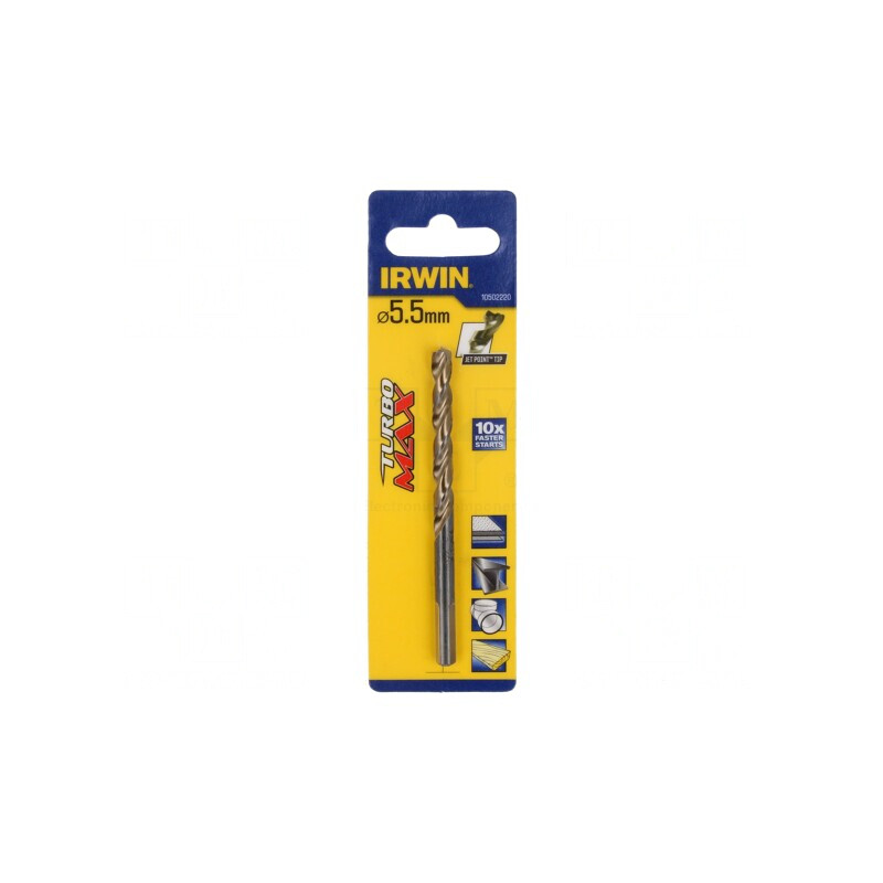 Burghiu metal 5.5mm HSS TURBOMAX | Electronic-mag.ro | Componente Electronice Burghiu metal 5.5mm HSS TURBOMAX | Electronic-mag.ro | Componente Electronice