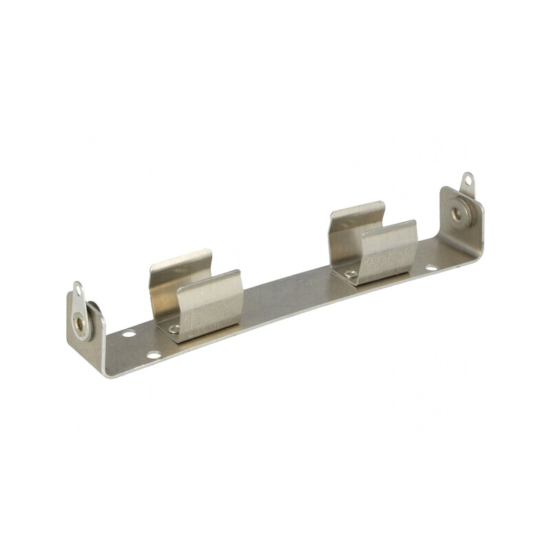 Suport Baterii AA/R6 Aluminiu 2 Sloturi | Electronic-mag.ro | Componente Electronice