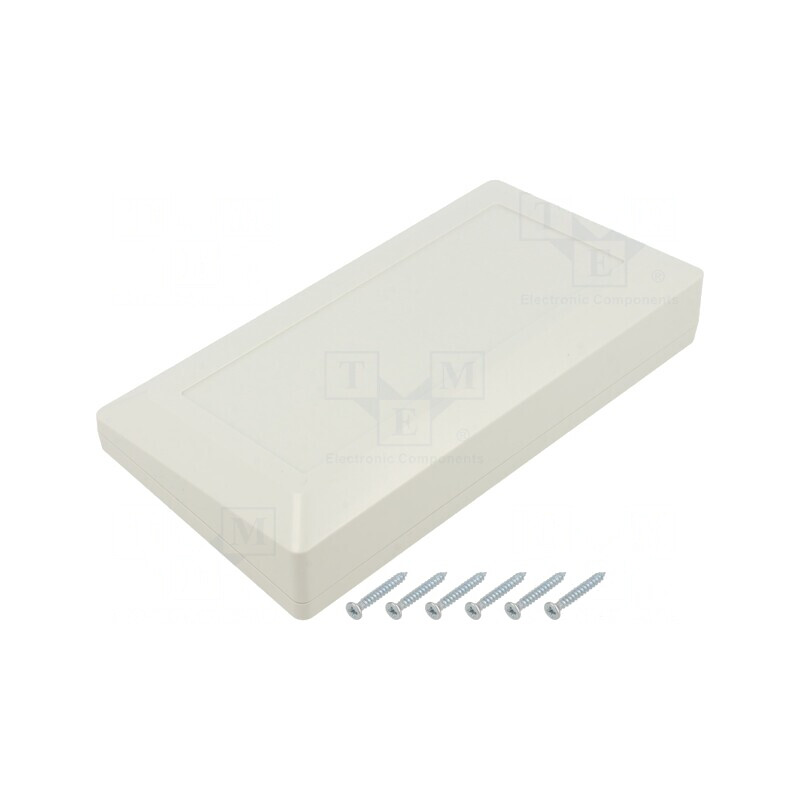 Carcasă Desktop ABS Gri Deschis 180x100x41.5mm | Electronic-mag.ro | Componente Electronice