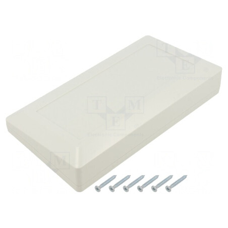 Carcasă Desktop ABS Gri Deschis 180x100x41.5mm | Electronic-mag.ro | Componente Electronice