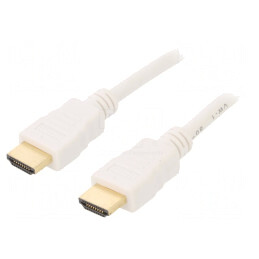 Cablu HDMI 2.0 1.8m Alb | Electronic-mag.ro | Componente Electronice