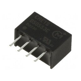 Convertor DC-DC 1W 3V-5V 200mA SIP | Electronic-mag.ro | Componente Electronice