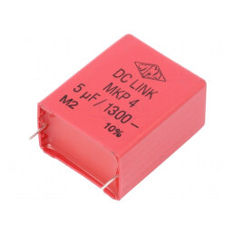 Condensator cu Polipropilenă 5uF 1.3kV THT ±10% | Electronic-mag.ro | Componente Electronice