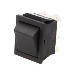 Rocker Switch 16A 250VAC 6.3x0.8mm Connectors | Electronic-mag.ro | Componente Electronice