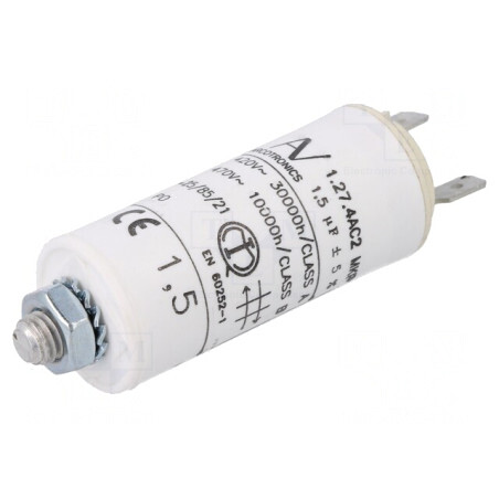 Condensator motor 1,5uF 470VAC ±5% | Electronic-mag.ro | Componente Electronice