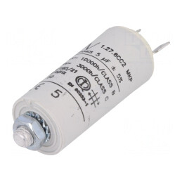 Condensator Motor 5uF 420VAC | Electronic-mag.ro | Componente Electronice
