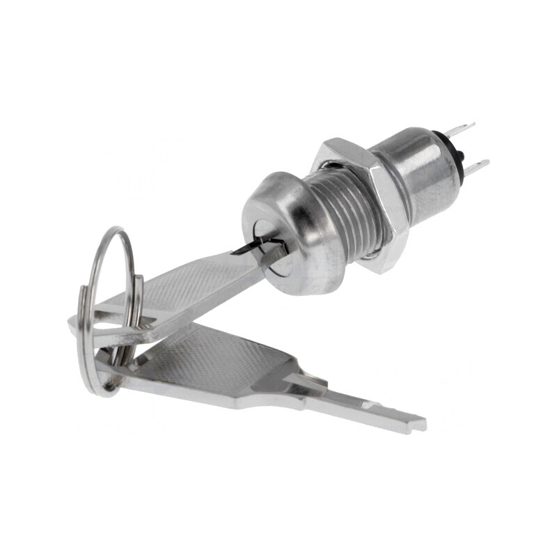 Comutator întrerupător cu cheie SPST 90° | Electronic-mag.ro | Componente Electronice