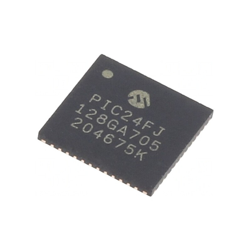 Microcontroler PIC 64kB SMD cu I2C, I2S, SPI, UART | Electronic-mag.ro | Componente Electronice