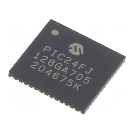 Microcontroler PIC 64kB SMD cu I2C, I2S, SPI, UART | Electronic-mag.ro | Componente Electronice