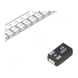 Condensator tantal-polimer 68uF 25V SMD | Electronic-mag.ro | Componente Electronice