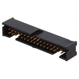 Soclu IDC Tată 34 PIN 2x17 Aurit THT 2,54mm | Electronic-mag.ro | Componente Electronice
