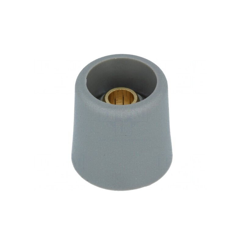 Buton rotativ poliamidă gri 6mm 16x16mm | Electronic-mag.ro | Componente Electronice