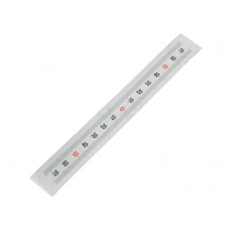 Mini Riglă Autoadezivă Verticală din Plastic 11mm | Electronic-mag.ro | Componente Electronice