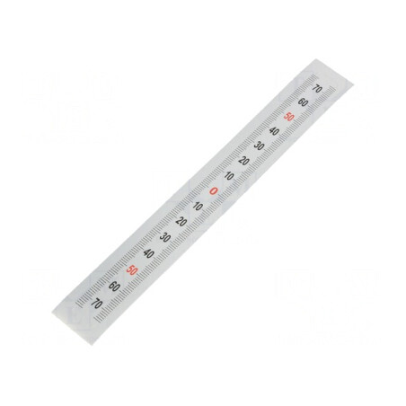 Mini Riglă Autoadezivă Verticală din Plastic 11mm | Electronic-mag.ro | Componente Electronice