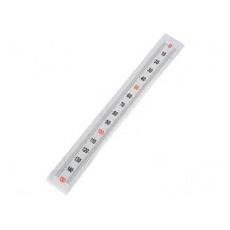 Mini Riglă Autoadezivă Verticală din Plastic 11mm | Electronic-mag.ro | Componente Electronice