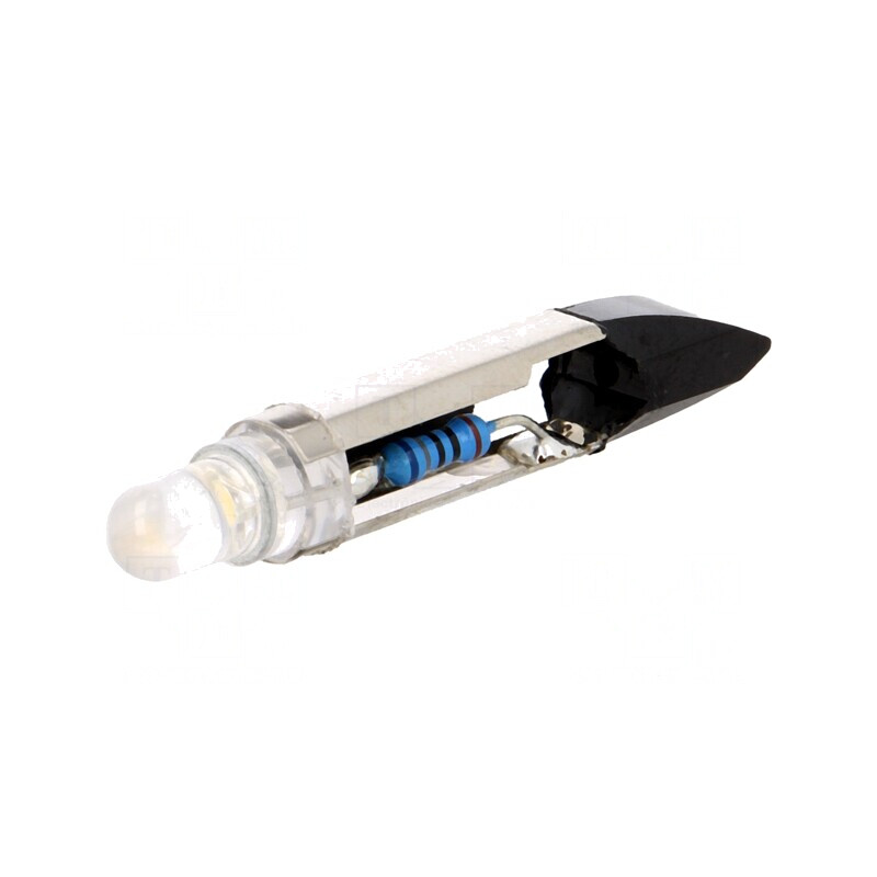 Lampă LED Albă 24V T6.8 | Electronic-mag.ro | Componente Electronice