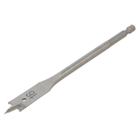 Burghiu Lopată Lemn 16mm 152mm | Electronic-mag.ro | Componente Electronice