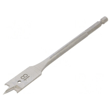 Burghiu Lopată Lemn 18mm 152mm | Electronic-mag.ro | Componente Electronice